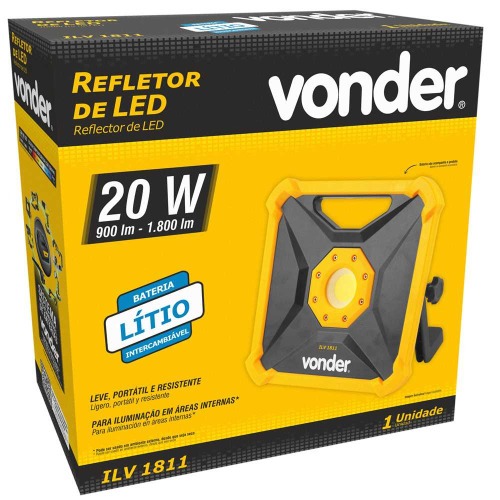 Lanterna de LED bateria intercambi�vel 18V s/ bateria - ILV 1811