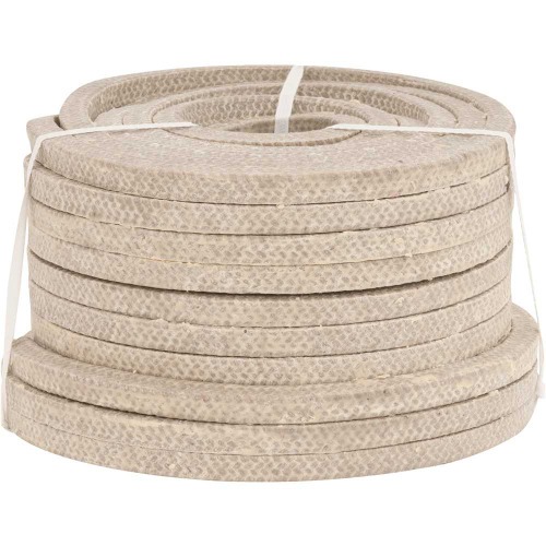 Gaxeta de algodão quadrada ensebada 1/2 Gaxeta de algodão quadrada ensebada 1/2