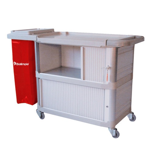 Carro funcional extra 1 bolsa com porta - CA01VM Carro funcional extra 1 bolsa com porta - CA01VM