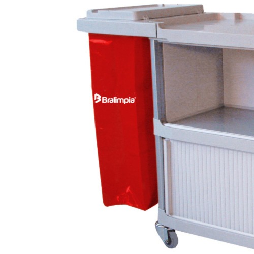 Carro funcional extra 1 bolsa com porta - CA01VM Carro funcional extra 1 bolsa com porta - CA01VM