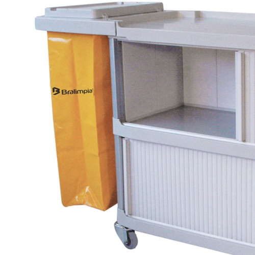 Carro funcional extra 1 bolsa com porta - CA01AM