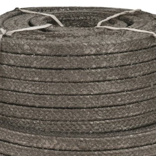 Gaxeta de algod�o quadrada grafitada 1/4