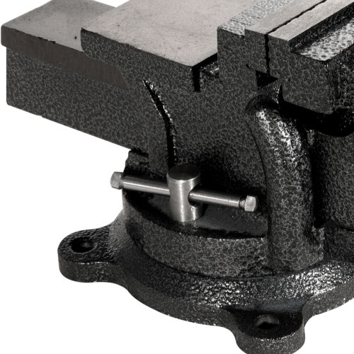 Torno de bancada com base giratria n 4 em ferro nodular