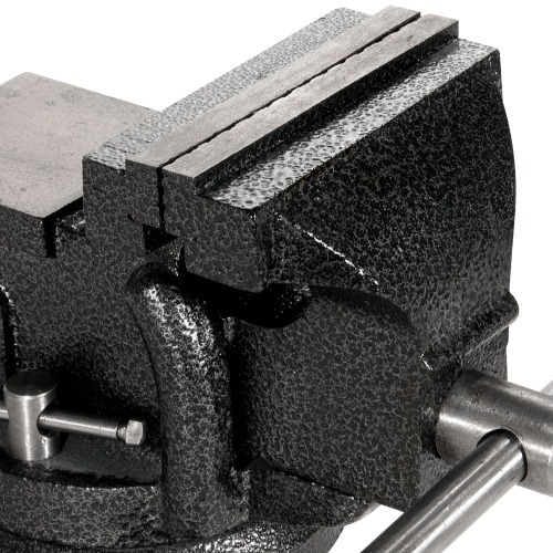 Torno de bancada com base giratria n 4 em ferro nodular