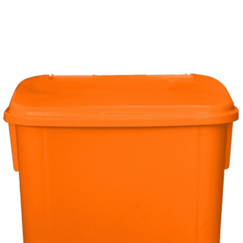 Cesto coletor de lixo com pedal 100 litros sem rodas - CP10LJ