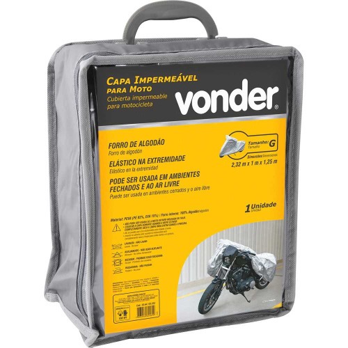 Capa imperme�vel para moto tamanho G