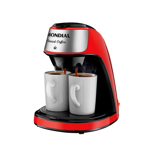 Cafeteira eltrica 2 xcaras vermelha Smart Coffee - C-42-2X-RI  220V