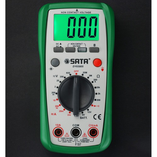 Mult�metro digital com medi��o sem contato 600V CAT II DC/AC - STDY03005