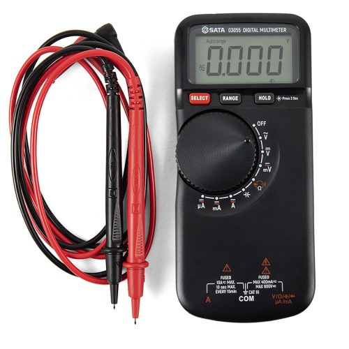 Multímetro digital 600V CAT III DC/AC - ST03055 Multímetro digital 600V CAT III DC/AC - ST03055