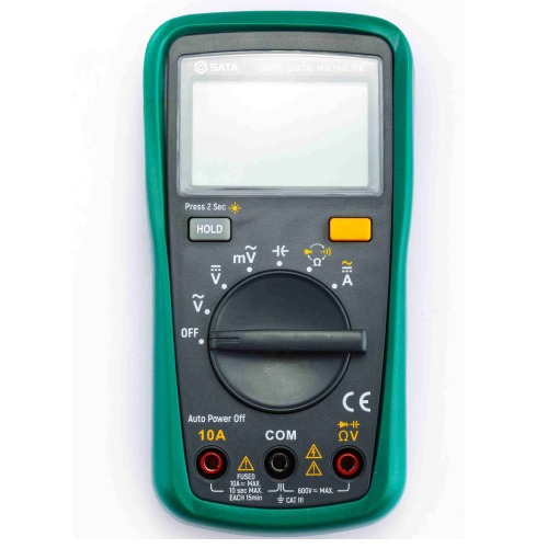 Multímetro digital mini 600V CAT III DC/AC - ST03005 Multímetro digital mini 600V CAT III DC/AC - ST03005