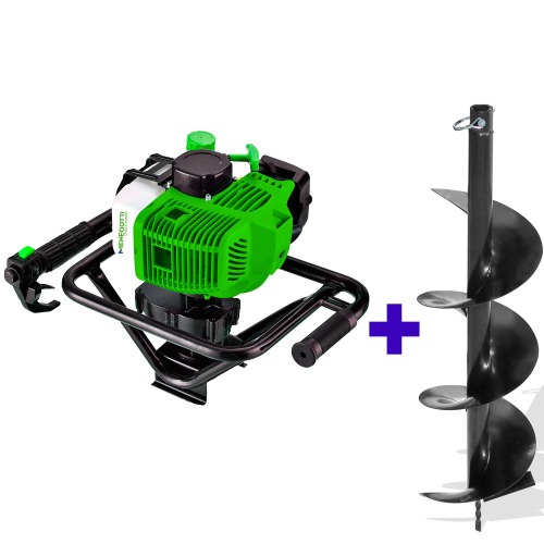 Perfurador de solo a gasolina 52 cc com broca 150 x 800 mm - MPS-52 V3 Perfurador de solo a gasolina 52 cc com broca 150 x 800 mm - MPS-52 V3