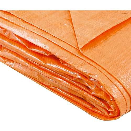 Lona de polietileno laranja 10 m x 8 m