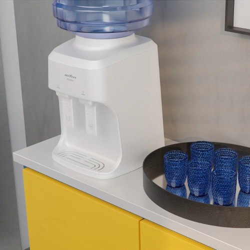 Bebedouro de mesa refrigerado eletr�nico bivolt - BBE13B Aquaplus