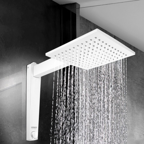 Chuveiro eletrnico 6800 watts 220V branco - Acqua Century