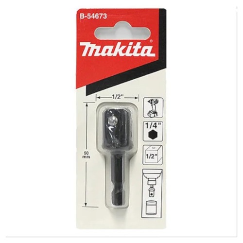 Adaptador para soquete encaixe sextavado 1/4