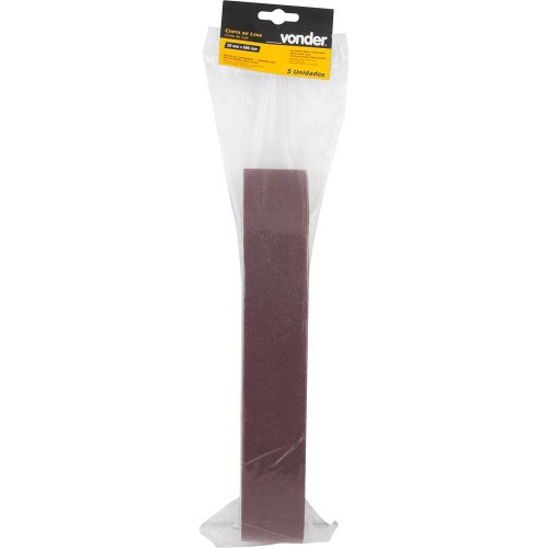 Cinta de lixa 50 mm x 686 mm G 60 com 5 peas  