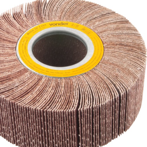 Roda de lixa 150 mm x 50 mm sem haste gr�o 100 