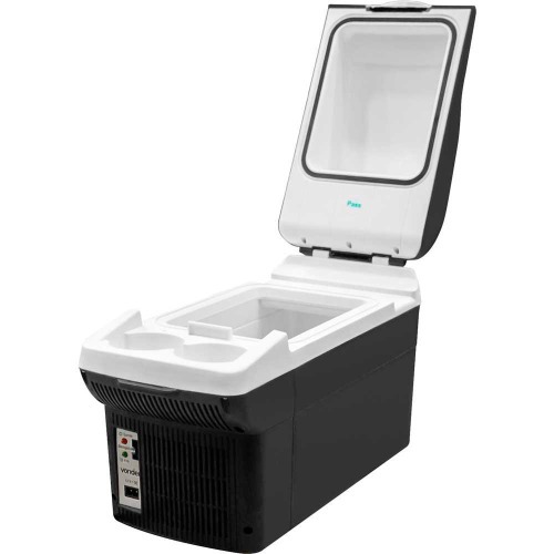 Mini geladeira port�til 8 litros 12V com fun��o aquecer  