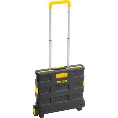 Caixa pl�stica desmont�vel multiuso com rodas