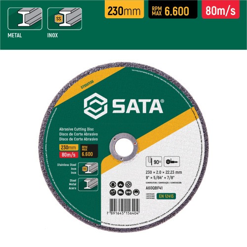 Disco de corte para Metal e Inox 9