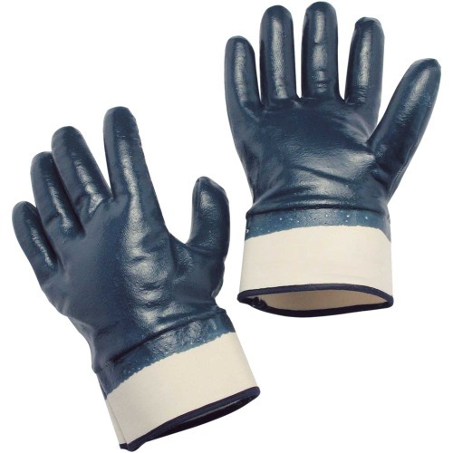 Luva nitr�lica em borracha e algod�o - H�rcules