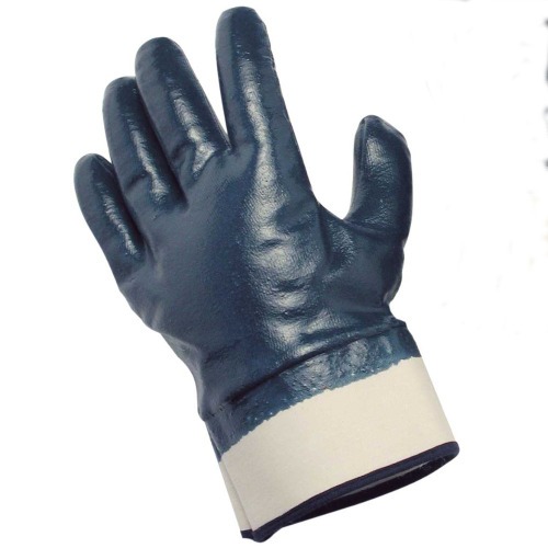 Luva nitr�lica em borracha e algod�o - H�rcules