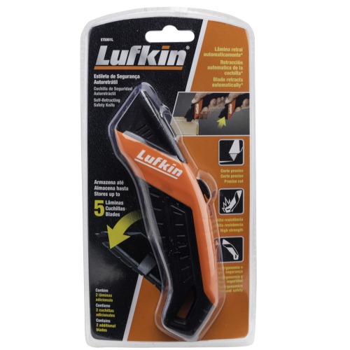 Estilete de seguran�a l�minas em trap�zio - ETS001L