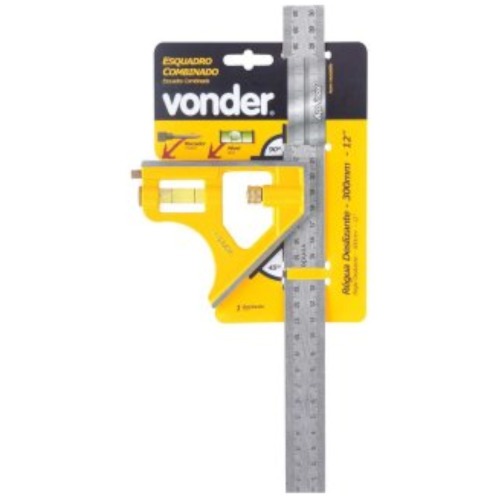 Esquadro de a�o combinado 12