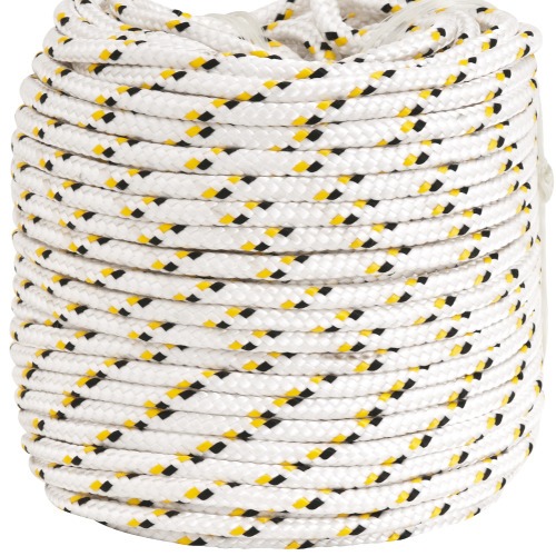 Corda multifilamento tranada 8 mm rolo com 50 metros