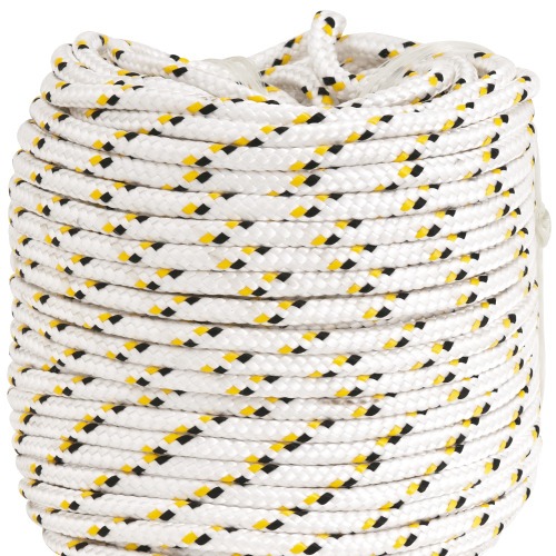 Corda multifilamento tranada 8 mm rolo com 50 metros