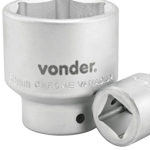 Soquete sextavado 46 mm com encaixe de 3/4