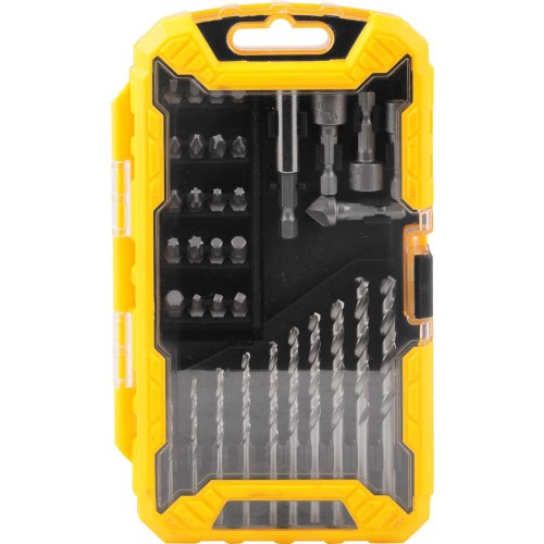 Jogo de bits brocas e soquetes com 35 peças Jogo de bits brocas e soquetes com 35 peças