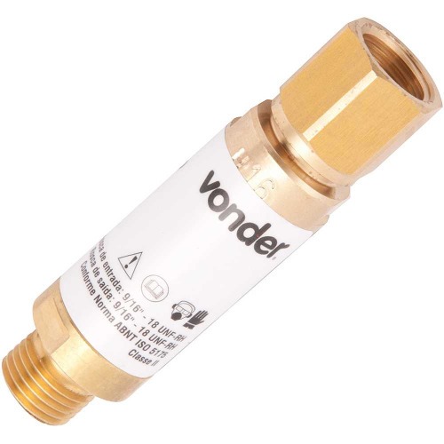 Vlvula corta fogo oxignio para regulador - VCF 674 RO