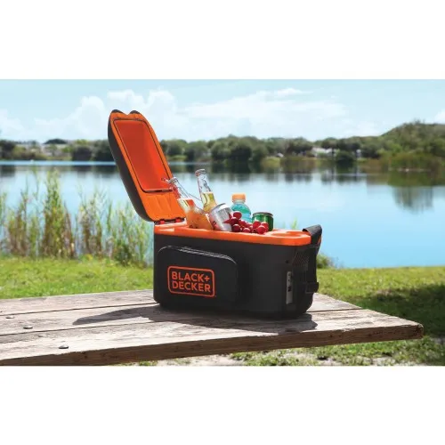 Mini geladeira portátil 8L 12V com função aquecer - BDC8-LA