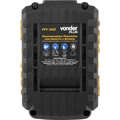 Bateria 20V 2Ah para PFV 200I e PFV 212IB