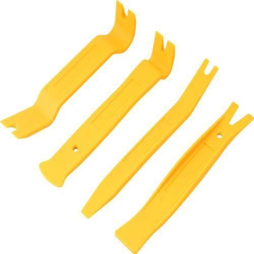 Jogo de esptulas de nylon automotivas com 4 peas