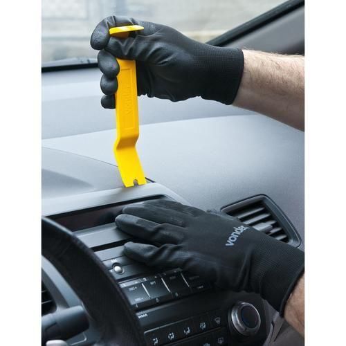 Jogo de esptulas de nylon automotivas com 4 peas