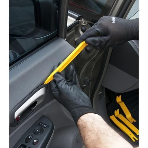 Jogo de esptulas de nylon automotivas com 4 peas