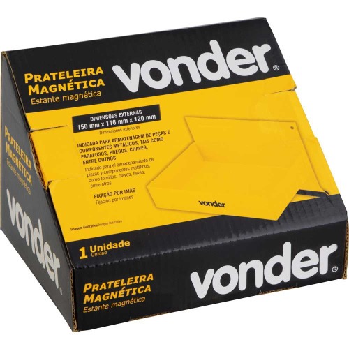 Prateleira magnética 148 x 115 mm Prateleira magnética 148 x 115 mm