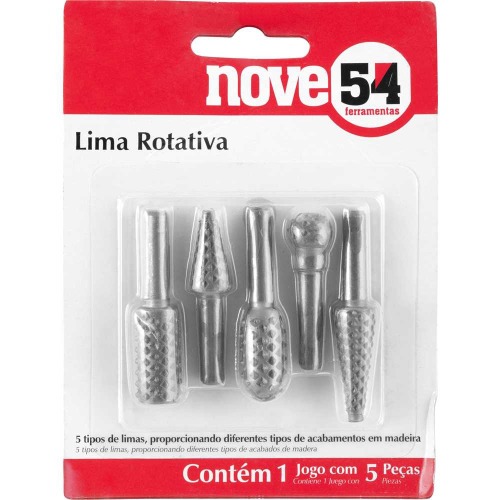 Jogo de limas rotativas 5 peas