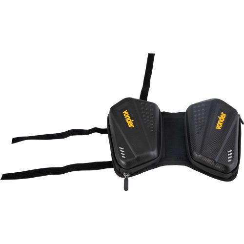 Bolsa dupla com porta-celular para bicicleta