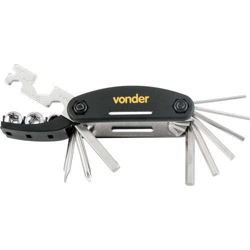 Jogo de ferramentas para bicicleta com 7 pe�as