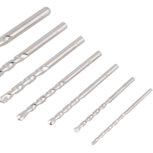 Jogo de brocas para concreto 3 a 10 mm com 7 peas