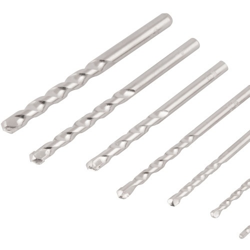 Jogo de brocas para concreto 3 a 10 mm com 7 peas