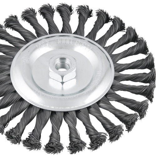 Escova de ao circular torcida 7