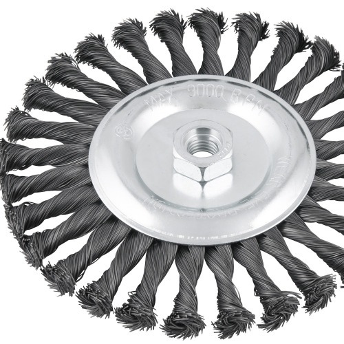 Escova de ao circular torcida 7