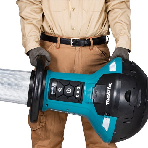 Refletor led hbrido a bateria 18V e 220V 5500 lmens Sem Bateria - DML810  220V