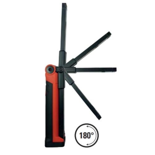 Lanterna 180 Graus Led Cob recarreg�vel 8w 800 l�mens - SGT-8503