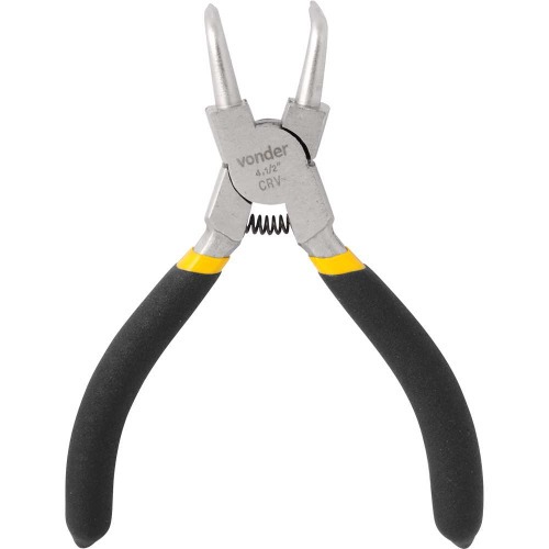 Alicate para an�is internos bico curvo 4.1/2