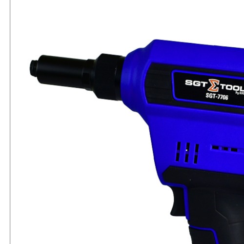 Rebitador a bateria 18V 2Ah para rebites at� 1/4